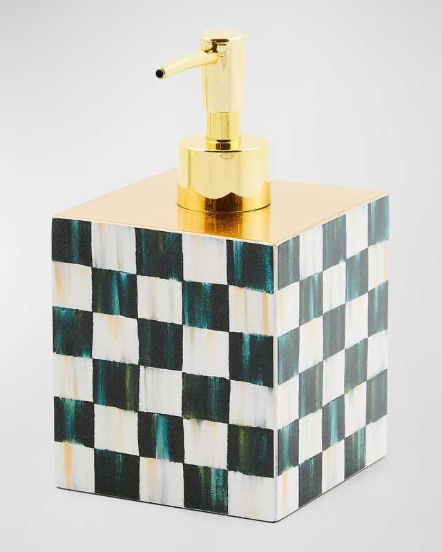 Courtly Check Lacquer Soap Pump